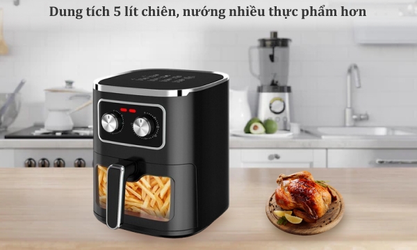 Nồi chiên không dầu Philips HD9280/90 6.2L